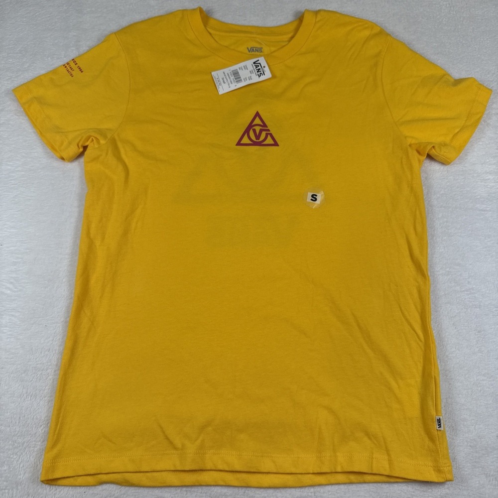 Vans New 66 Supply Boyfriend Crew Short Sleeve T-Shirt Women's Small